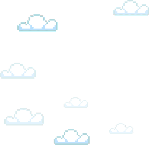left clouds
